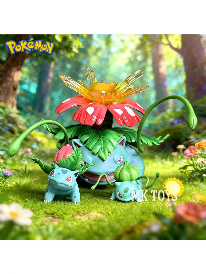 Bandai Pokémon Bulbasaur Actionfiguren, PVC-Statue, Einzelfigur - Bild 2
