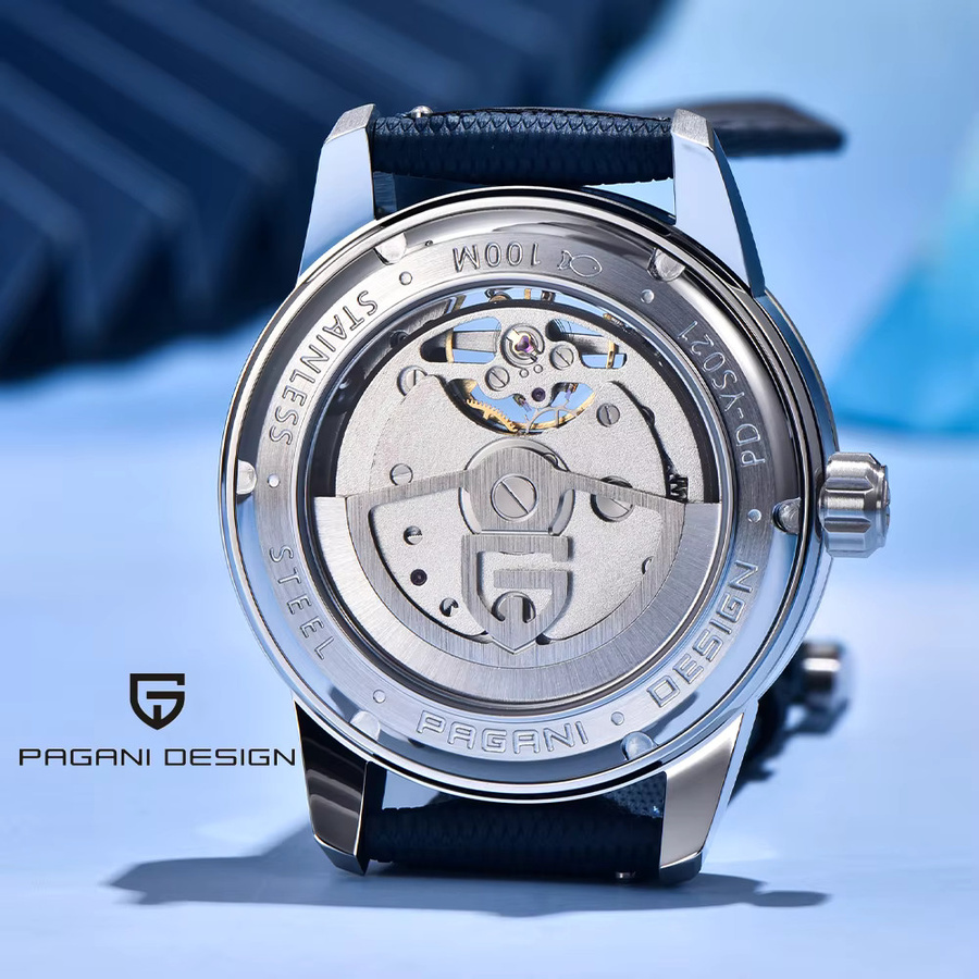 Pagani Design Armbanduhr, Automatik, Edelstahl, 41 mm, Herren - Bild 5