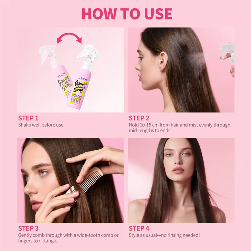 Sevich Keratin Spray, für strapaziertes und krauses Haar, Unisex - Bild 5