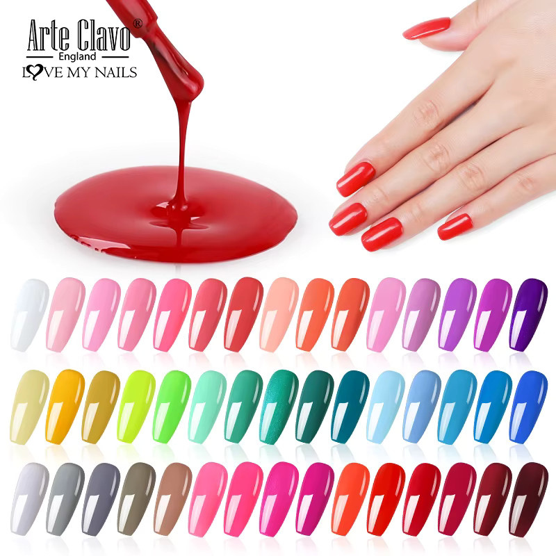 Arte Clavo Pink Purple Series Gel-Nagellack, 15 ml, Glänzend - Bild 2
