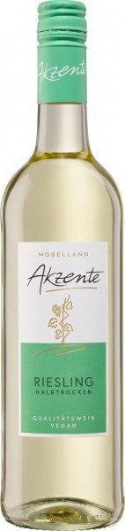 Winzergenossenschaft Moselland Akzente, Riesling, halbtrocken, 2025, Weißwein, 0,75 l - Bild 1