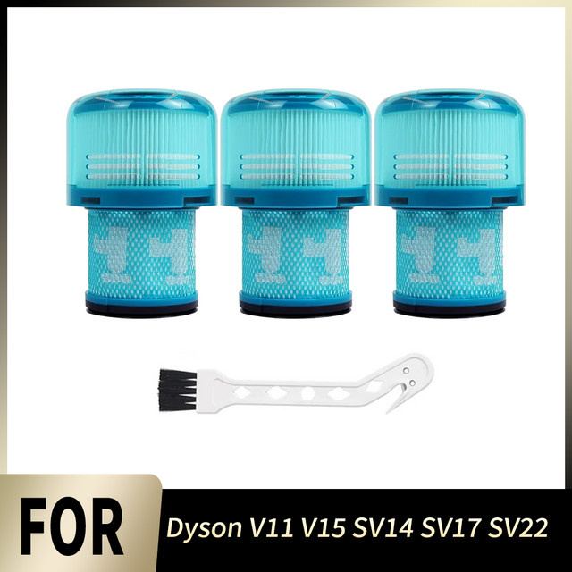 Waschbarer HEPA-Filter für Dyson Akku-Staubsauger V11 V15 SV14 SV17 SV22 in Blau - Bild 1