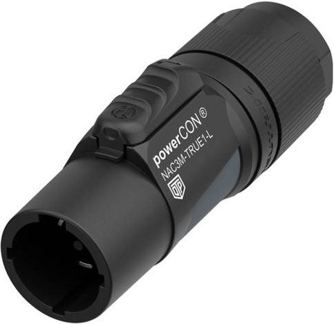 Neutrik NAC3M-TRUE1-L Kabelsteckverbinder powerCON in Schwarz - Bild 1