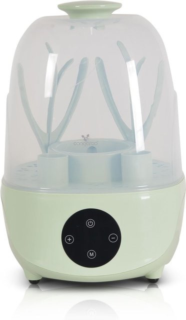 Cangaroo 4 in 1 Flaschenwärmer und Sterilisator Verde, Dampfgarer für 6 Flaschen, grün - Bild 1