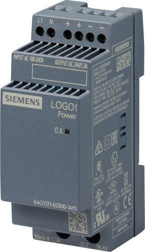 Siemens SPS-Stromversorgung 6AG1331-6SB00-7AY0 in Grau - Bild 1