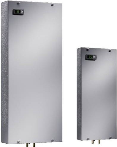 Rittal SK 3374.540 Luft-Wärmetauscher 3kW in Silber, B/H/T: 40,0 x 95,0 x 14,5 cm - Bild 1