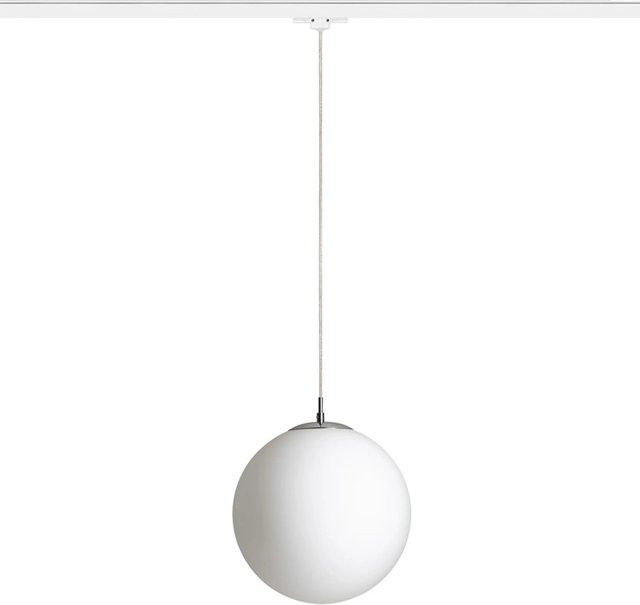 Rendl Deckenleuchte Luna 30 mit Opalglas in Weiß und Chrom, 15 W - Bild 1