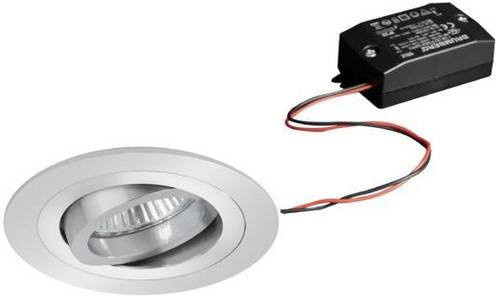 Brumberg LED-Einbauleuchte 38309253 in Silber und Weiß, dimmbar, 6W, warmweiß - Bild 1