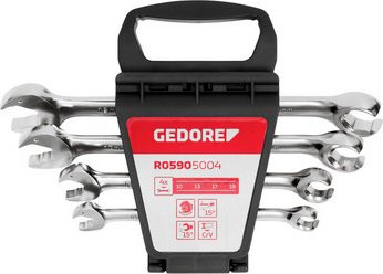 Gedore RED Doppel-Ringratschenschlüssel-Satz, 4-teilig, rot - Bild 2