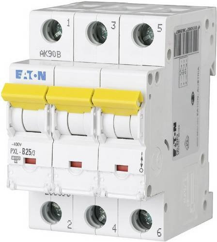 Eaton PXL-D25/3 Leitungsschutzschalter 3polig 25A 400 V/AC in Weiß - Bild 1