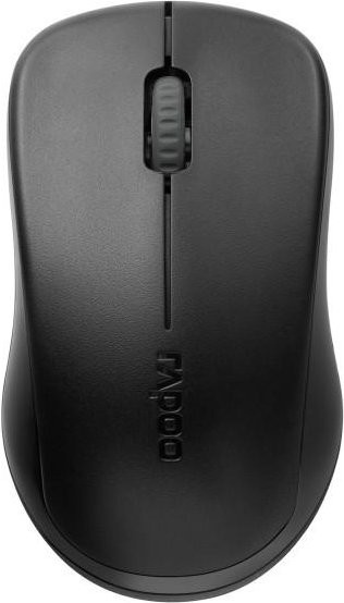Rapoo Kabellose Lautlose Optische Maus 1680 in Schwarz mit Wi-Fi - Bild 1