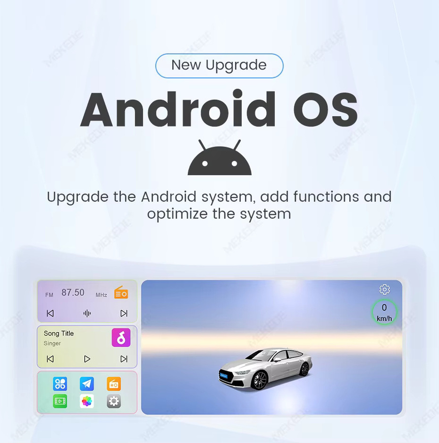 MEKEDE Kabelloses CarPlay und Android Auto Autoradio mit 10,26 Zoll Display, GPS-Navigation und Bluetooth für Mercedes Benz B200 Sprinter W906 W639 AB Klasse W169 W245, Schwarz - Bild 2