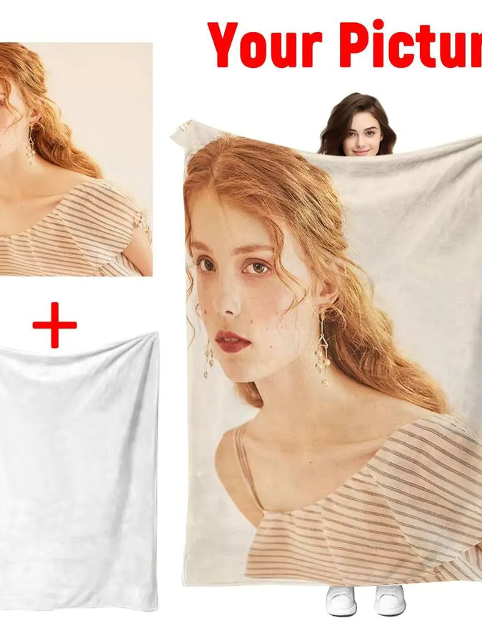 SRH Weihnachts-Baby-Flanellblanke aus weichem Polyester, antistatisch und fusselfrei - Bild 4