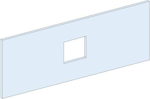 Schneider Electric Frontplatte PrismaSeT-P LVS03618 aus Stahl mit transparentem Sichtfenster - Bild 1