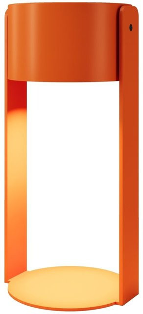 Maytoni Cavo Tragbare Outdoor-Leuchte mit Akku, LED, 175lm, 3000K, Orange, Metall, B/T/H: 11 x 11 x 25 cm - Bild 1