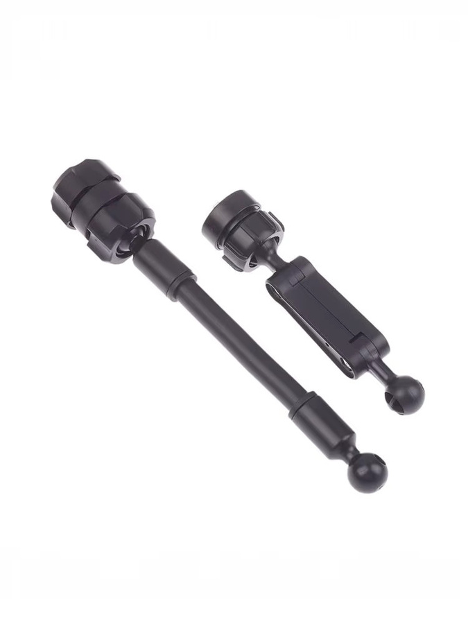 Marbit Z-Verlängerungsstange mit zwei 17-mm-Kugelgelenken für Tablet-Fahrzeugmontagen, Schwarz - Bild 4