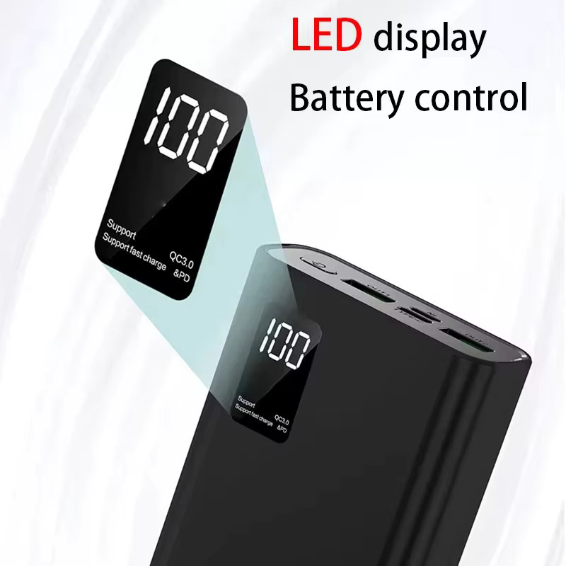 Power Bank mit 50000 mAh Kapazität und 120 W Superschnellladung in Schwarz - Bild 4