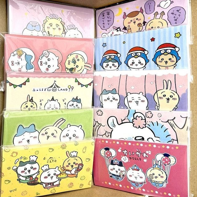 Ckw Siegelaufkleber mit Usagi Hachiware Momonga Cartoon-Motiven in Multicolor für Geschenkverpackungen und Scrapbooks - Bild 1