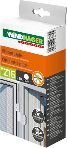 Windhager Klemmadapter aus Aluminium in Grau - Bild 1