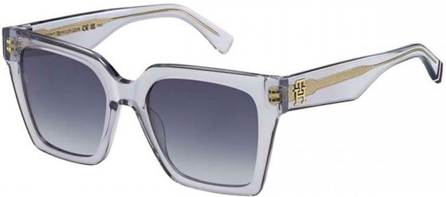 Tommy Hilfiger TH 2100 S Sonnenbrille, Vollrand, Square, Transparent Grey, Damen - Bild 1