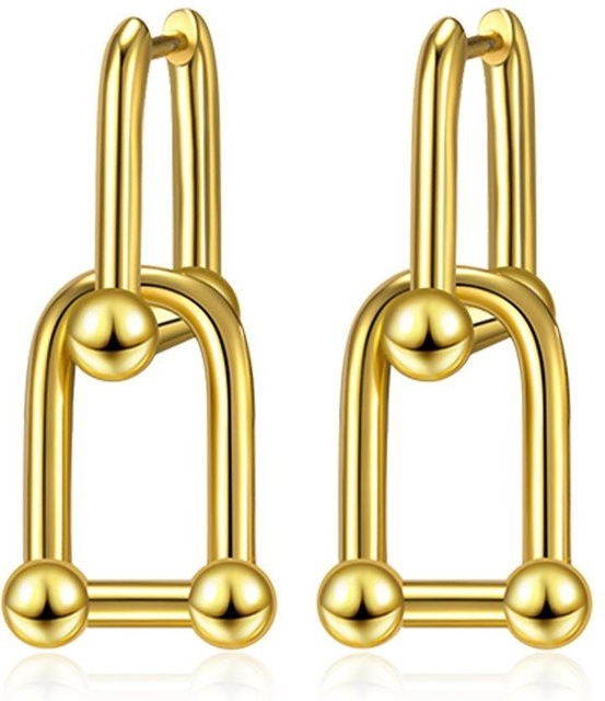 Lucky Star Jewelry Ohrclip, Kupfer, Gold, Damen - Bild 1