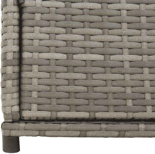 Außenlagerungsschrank VD Home Furnishing aus Polyrattan und Metall in Grau, B/T/H: 105 x 55 x 113 cm - Bild 1