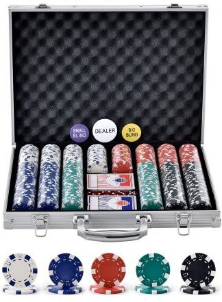 VEVOR Poker Chip Set Complete Set mit Aluminium Case - Bild 1
