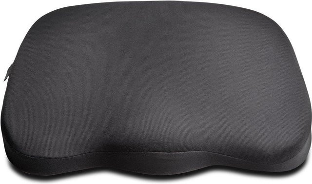Leitz Sitzkissen aus Memory-Schaum in Schwarz, ergonomisch und rutschfest, Breite: 44,4 cm - Bild 2