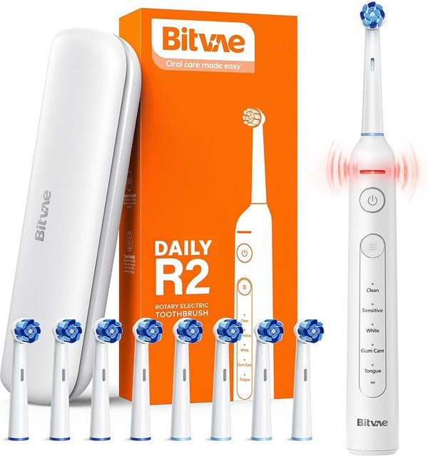 Bitvae R2 Elektrische Zahnbürste, Weiß, Unisex - Bild 1