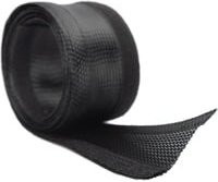 Digitus Kabel-Bündelschlauch aus Polyester in Schwarz, flexibel, L: 2000 cm, B: 85 mm, H: 3 mm - Bild 2
