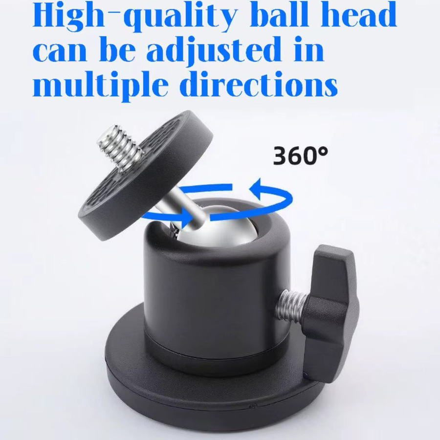 Magnetische Gimbita-Halterung mit Auto-Magnetfuß für GoPro Action 6, GoPro Action 5 Pro und DJI Pocket 3 in Schwarz - Bild 6
