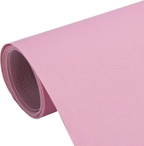 BABY YOU Selbstklebende Lederreparaturaufkleber aus PU-Leder in Pink, 18 Farben, DIY Aufarbeitungsflicken für Autositz, Sofa und Zuhause, B/T: 70 x 50 cm - Bild 1