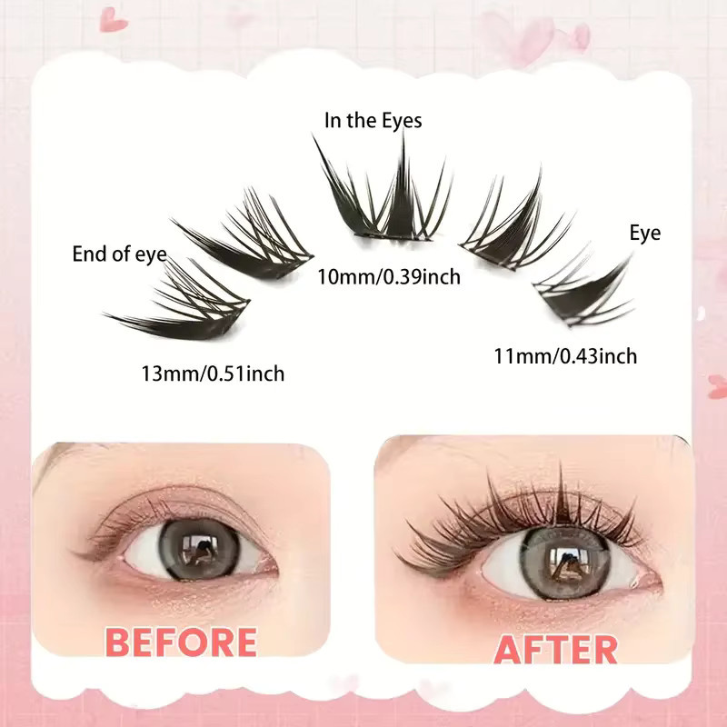 Pure Wild Source Falsche Wimpern, Black, Natürlich - Bild 5