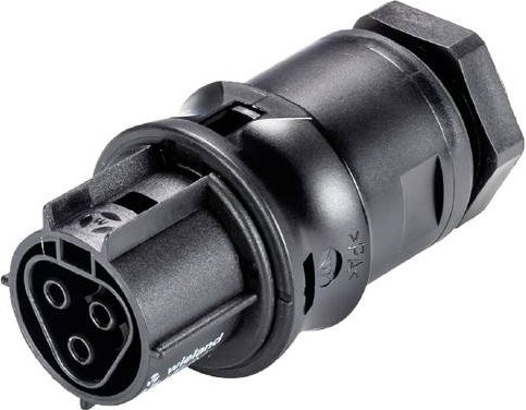 Wieland Electric 96.131.2053.2 Geräteanschluss in Schwarz - Bild 1