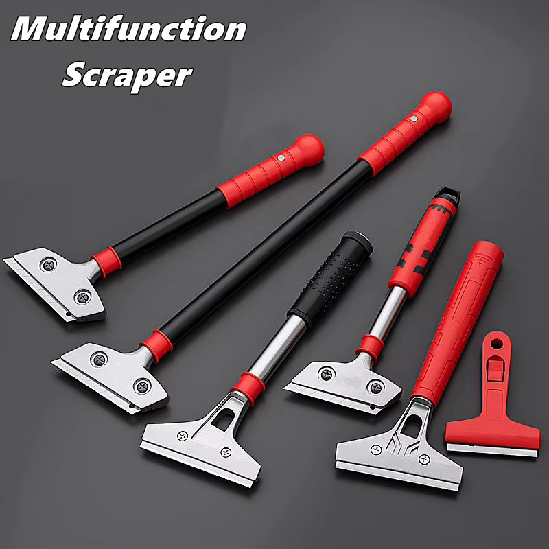 Multifunktionales Mehrzweck-Schaberklingen-Set aus gehärtetem Stahl als Wandspackelentferner, Dichtungsreiniger und Fugenschaber - Bild 2