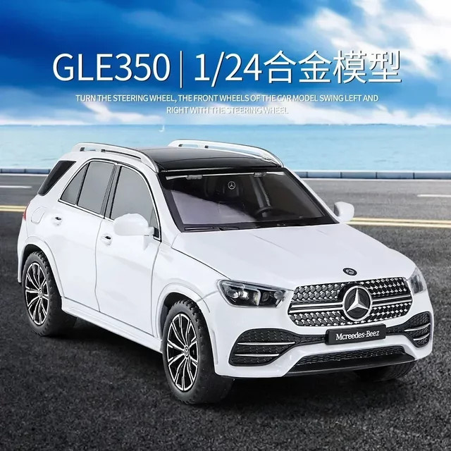 Jinlifang Mercedes Benz Gle350 Offroad-Auto Modell 1:24 Legierung Blue - Bild 1