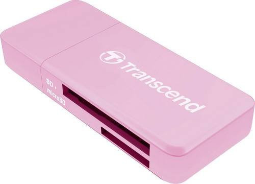 Transcend TS-RDF5R Externer Speicherkartenleser USB 3.2 Gen 1 mit USB-A Anschluss in Rosa - Bild 1