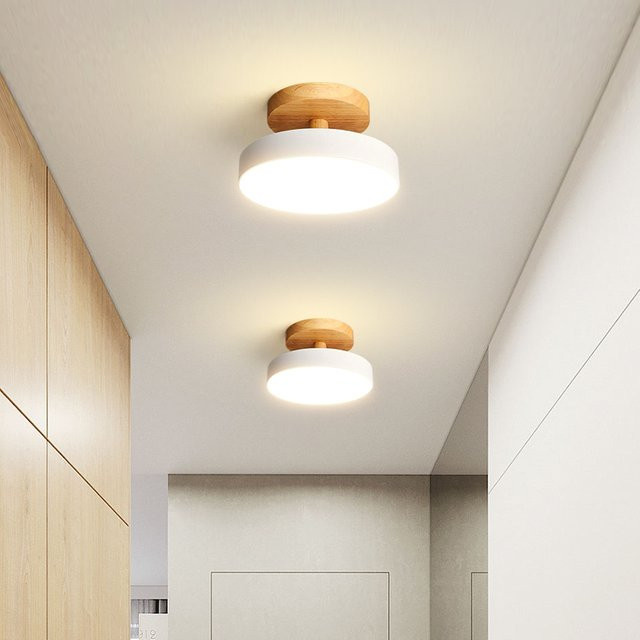 Iralan moderne runde LED Deckenleuchte mit integriertem LED für Wohnzimmer, Schlafzimmer und Küche - Bild 1