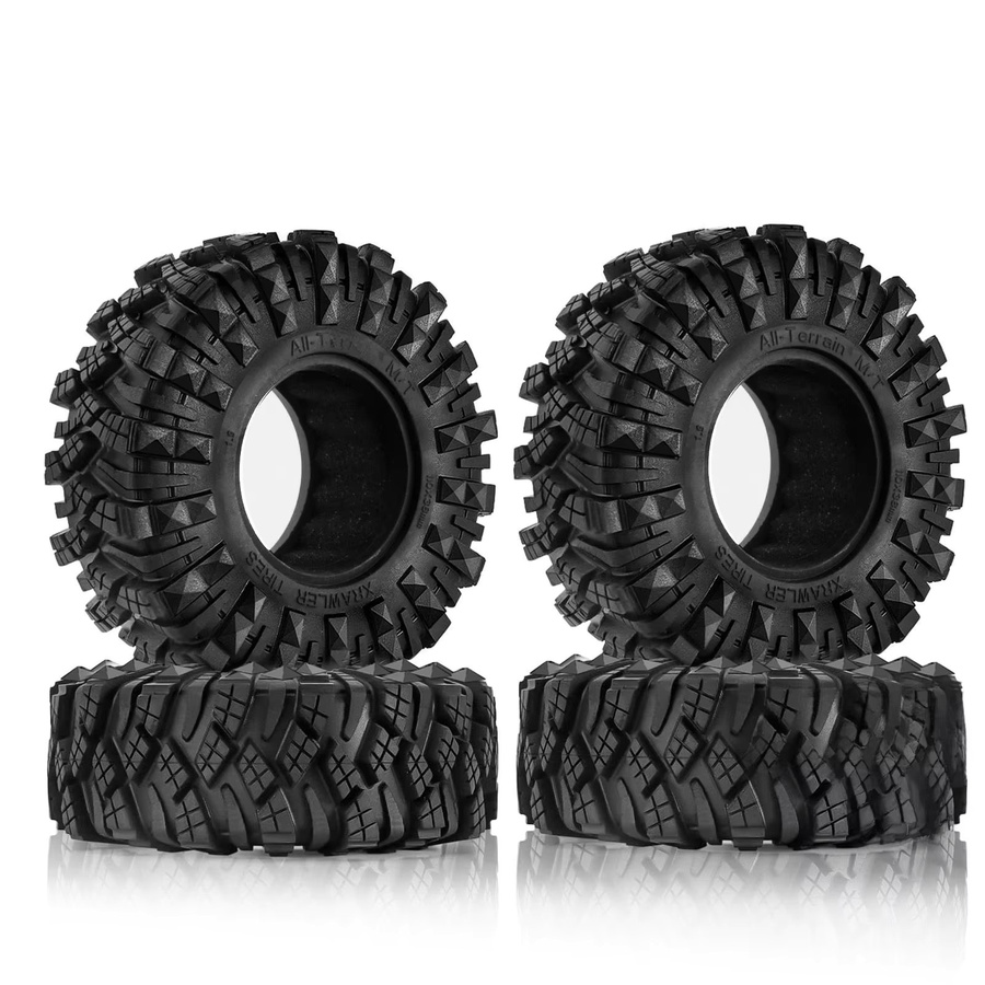 RS 4-teiliges Set Masonry Tires Mud Terrain Wheel Tires für 1/10 RC Crawler Car - Bild 2