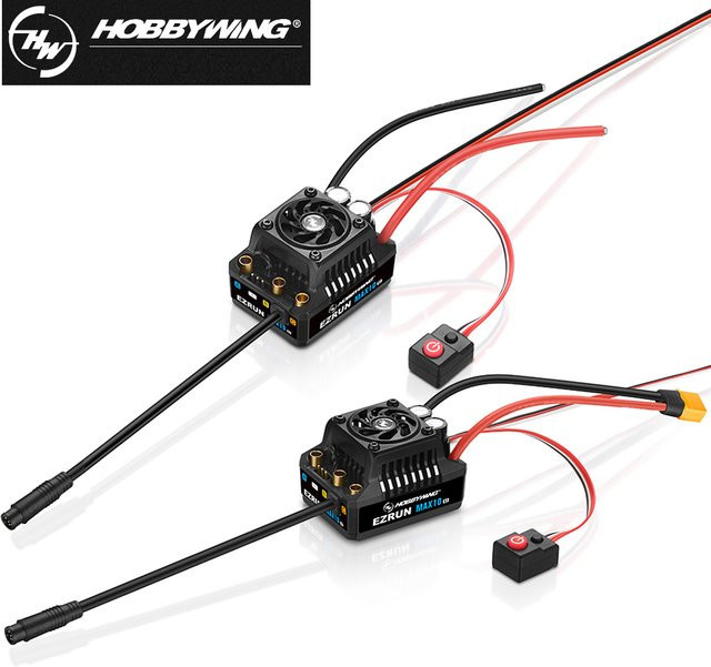 HOBBYWING EZRUN MAX10 G2 80A 140A Sensored Bürstenloser ESC für RC Modell Auto Buggy Zubehör - Bild 1