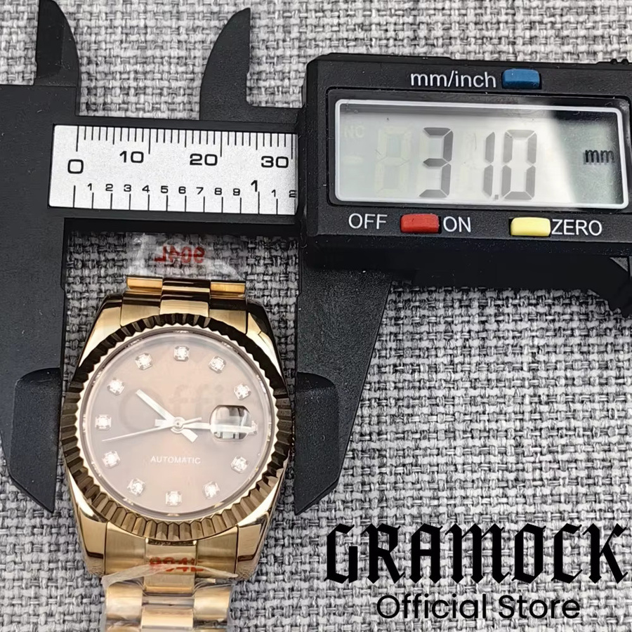 Gramock Armbanduhr Automatik, Roségold, 31 mm, Damen - Bild 3