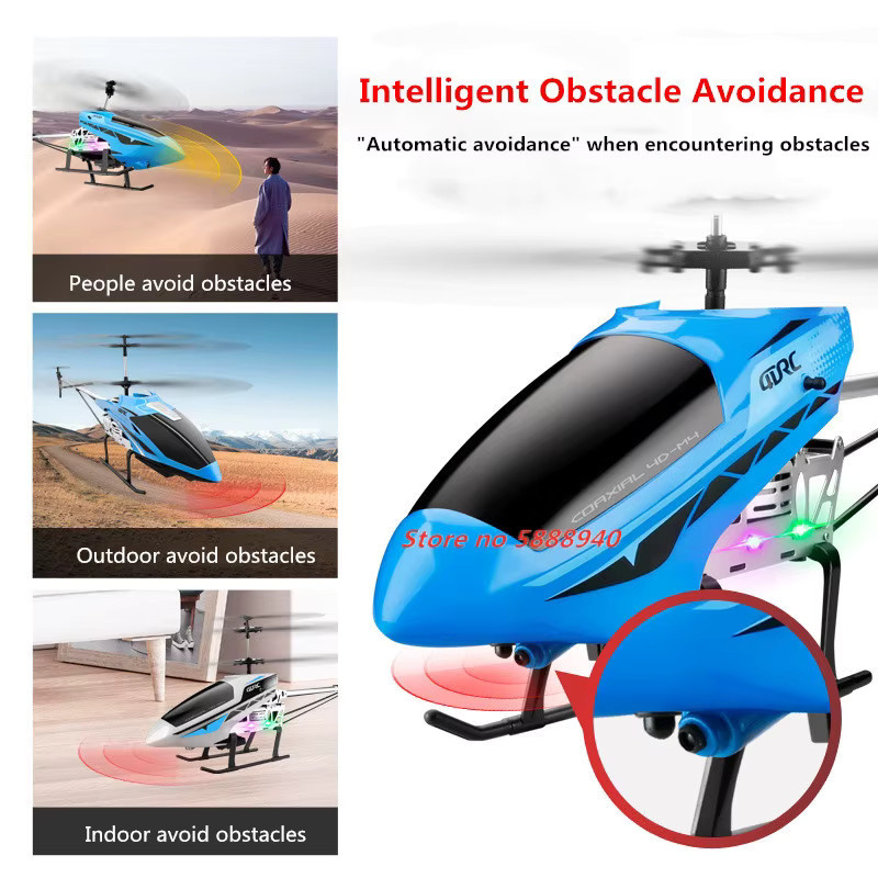 Tccicadas 4K HD WIFI FPV Hubschrauber, mit Hindernisvermeidung, LED-Licht - Bild 4