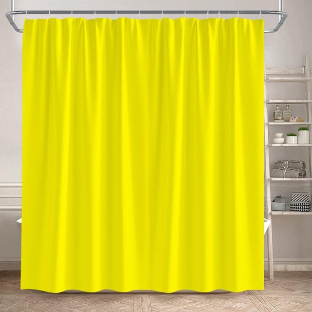 Dai Jiaochuan Duschvorhang aus Polyester in verschiedenen Farben, wasserdicht und schimmelresistent, B: 90 cm, H: 165 cm - Bild 1