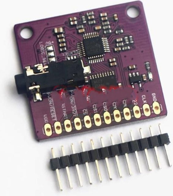 CJMCU-1292 ADS1292R EKG-Atemimpedanz-Modul 2-Kanal 24-Bit Analog-Digital-Wandler in Violett - Bild 1