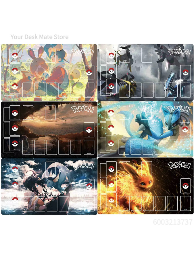 Potdemiel Pokémon Karten-Spielmatte, Bunt / Mehrfarbig, Zubehör - Bild 2