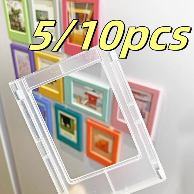 Magnet-Fotorahmen für Fujifilm Instax Mini Film in Weiß, passend für Fujifilm Camera Mini 12, 11, Evo, 40, 7+, 25, 90, 99, SE und Link 2 - Bild 1