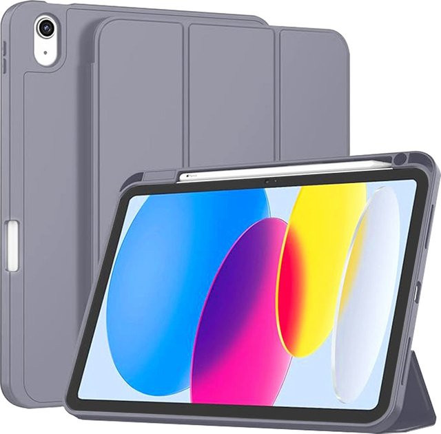 Techsuit Flex Trifold Hülle für Apple iPad (2025) und (2022), Lila - Bild 1