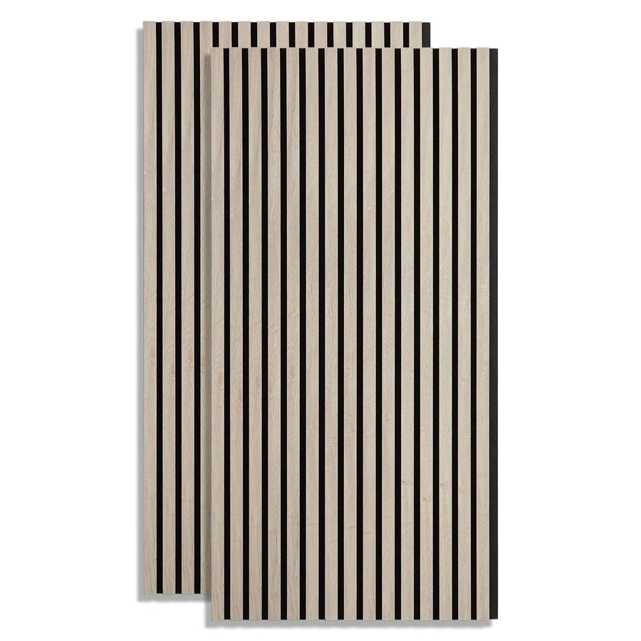 Homestyle4u 2er-Set Akustikpaneele Wandpaneele in Grau mit 3D-Effekt, B: 60 cm, H: 120 cm - Bild 2