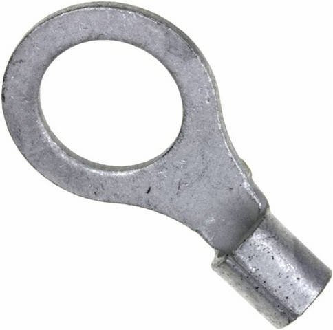 Molex Ringkabelschuh 191930139 in Silber mit 9mm Loch-Durchmesser - Bild 1
