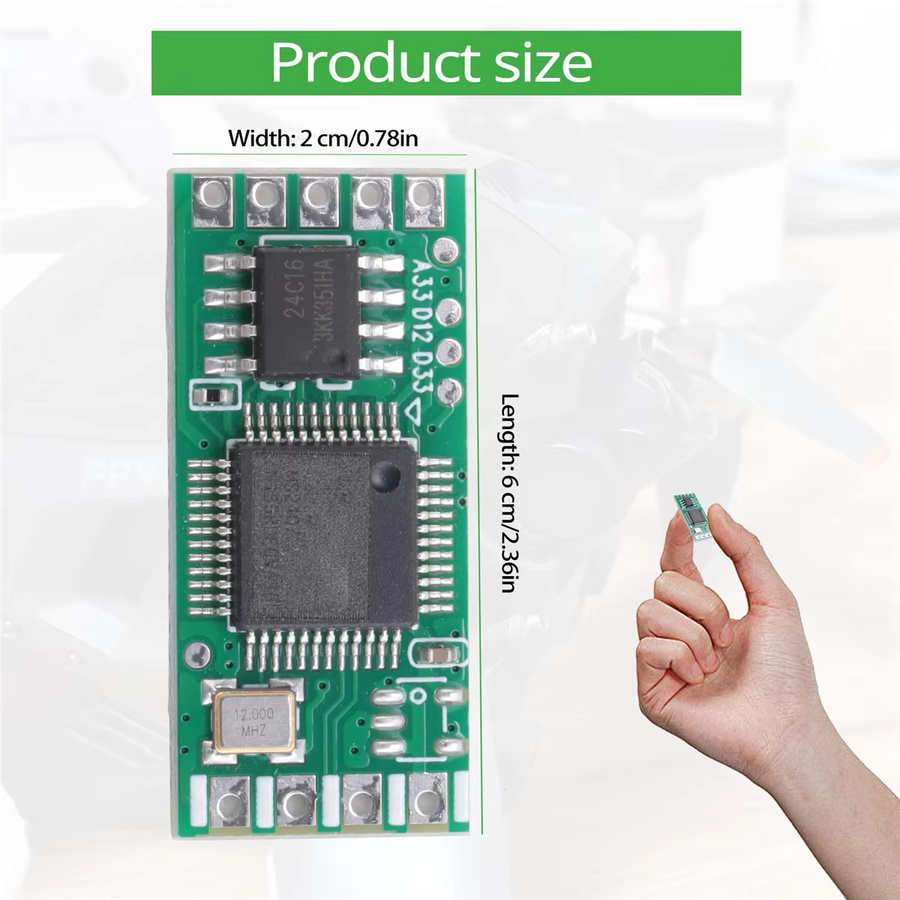 2 Stück analoges CVBS-zu-USB-Kameramodul AV-zu-USB in Grün Y08A - Bild 5